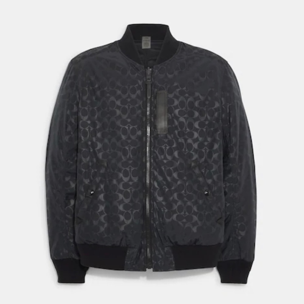 Coach Reversible Signature Ma 1 Jacket Mens XS